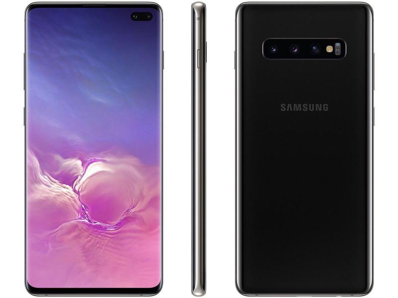 Samsung Galaxy S10＋ ブラック Smartphone Samsung Galaxy S10+ 1TB Ceramic Black - 4G 12GB RAM 6,4
